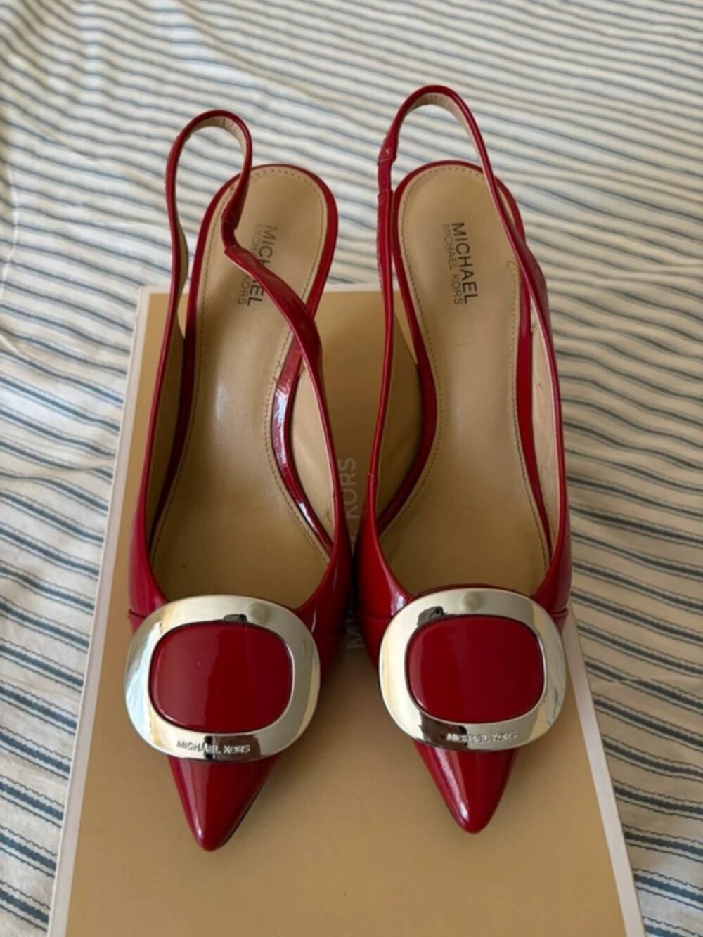 Michael Kors slingback heels